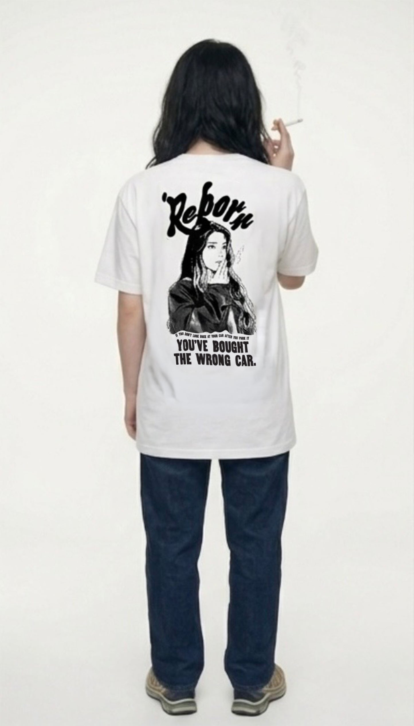 Smoking girl Tee